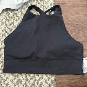 Lululemon Energy High Neck Long Line Tough Bra